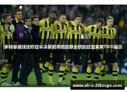 多特蒙德球迷欧冠半决赛前亮相震撼全欧的巨型黄黑TIFO展示