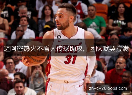迈阿密热火不看人传球助攻,团队默契拉满